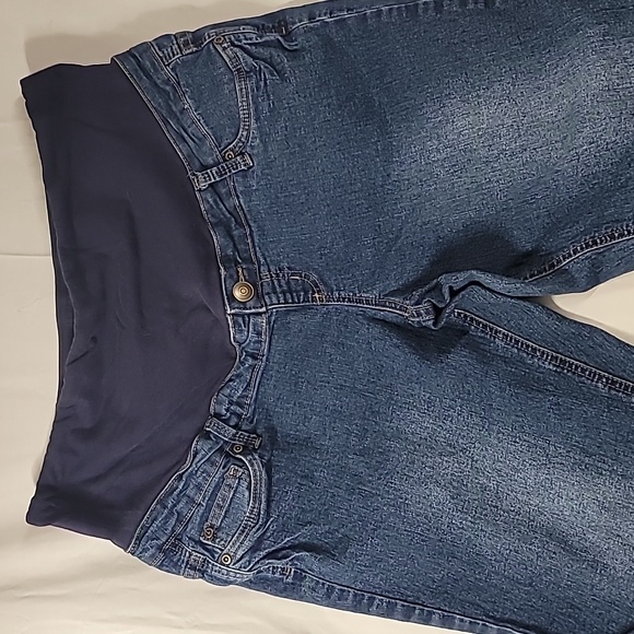 Hybrid & Company Women Super Stretchy Maternity Jeans PM5471GRSK Size XL - Picture 2 of 14